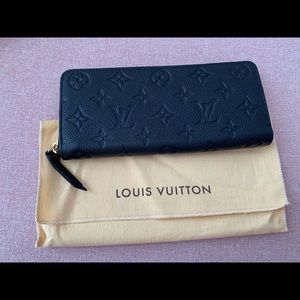 Louis Vuitton clémence Empreinte Wallet New
